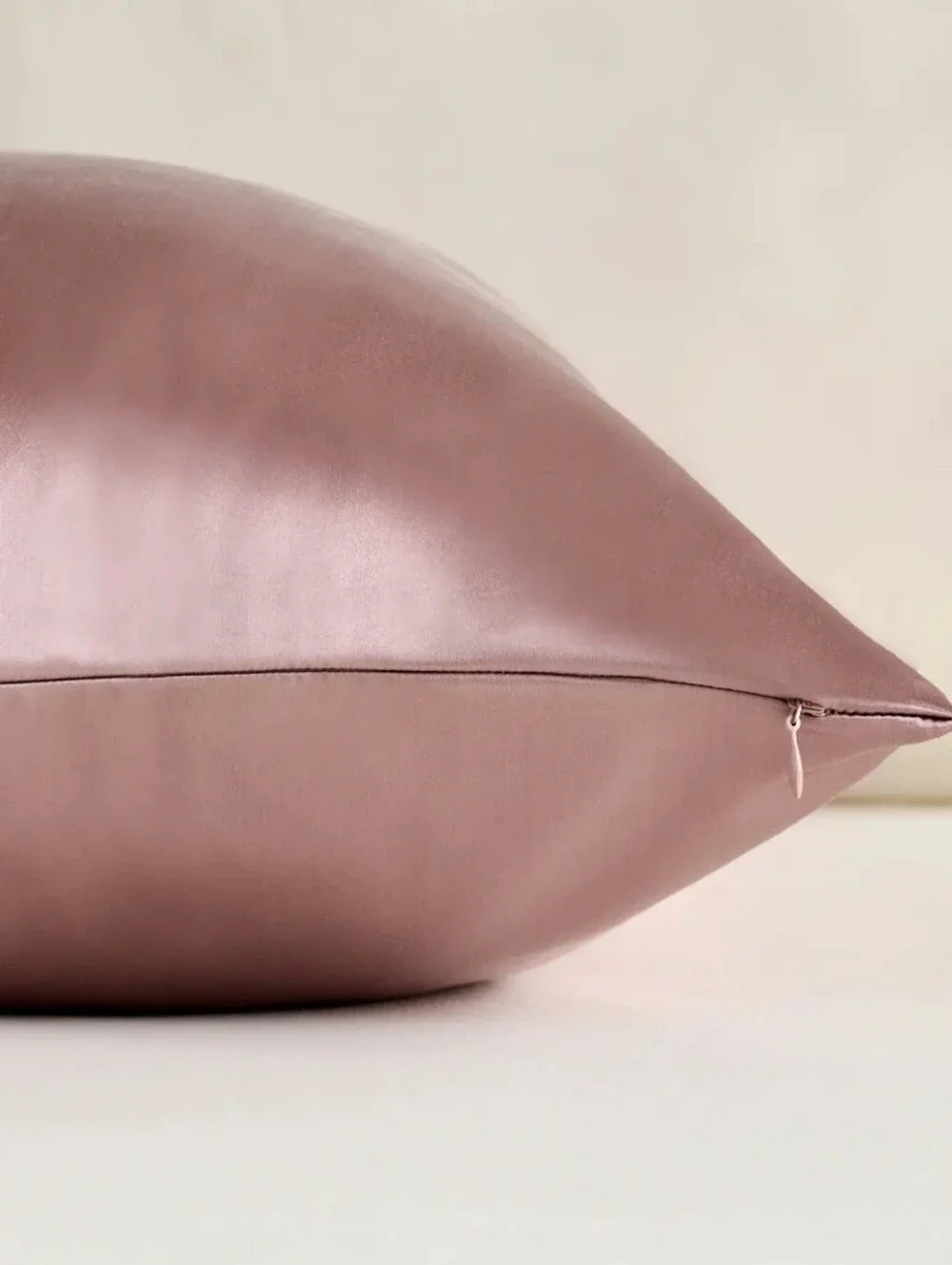 Quince 100% Mulberry Silk Pillowcase, King, Fig